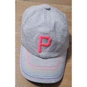Under Armour Pittsburgh Pirates Girl's Gray Adjustable Hat Cap MLB HeatGear